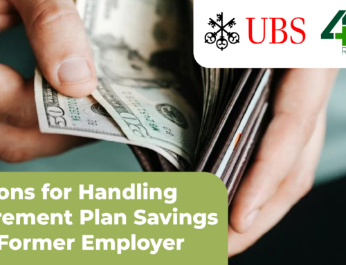 Options for Handling Retirement Plan Savings at a Former Employer